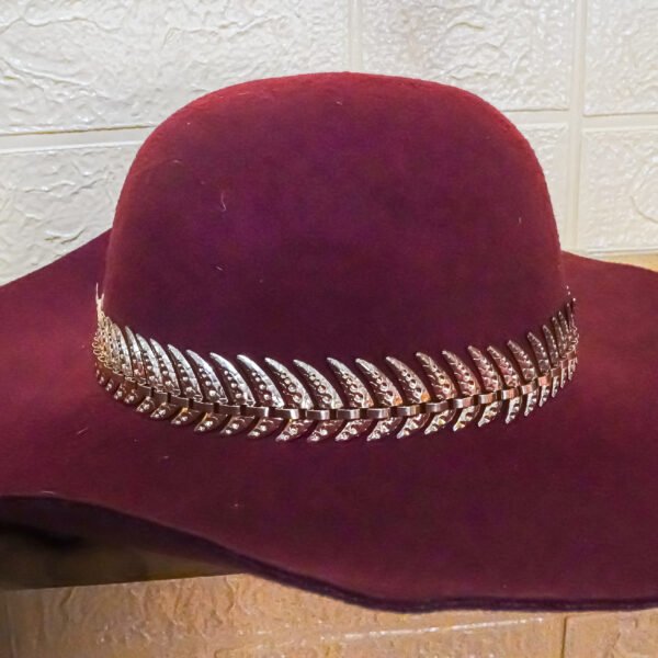 Burgundy Floppy Hat
